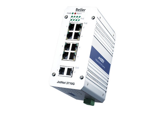 Beijer Electronics Unmanaged 10 Port Network Switch Power Over Ethernet