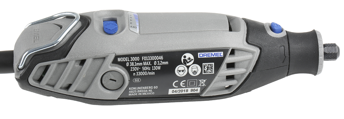 f0133000jb Dremel 3000 Corded Dremel 3000 Rotary Tool, Type G