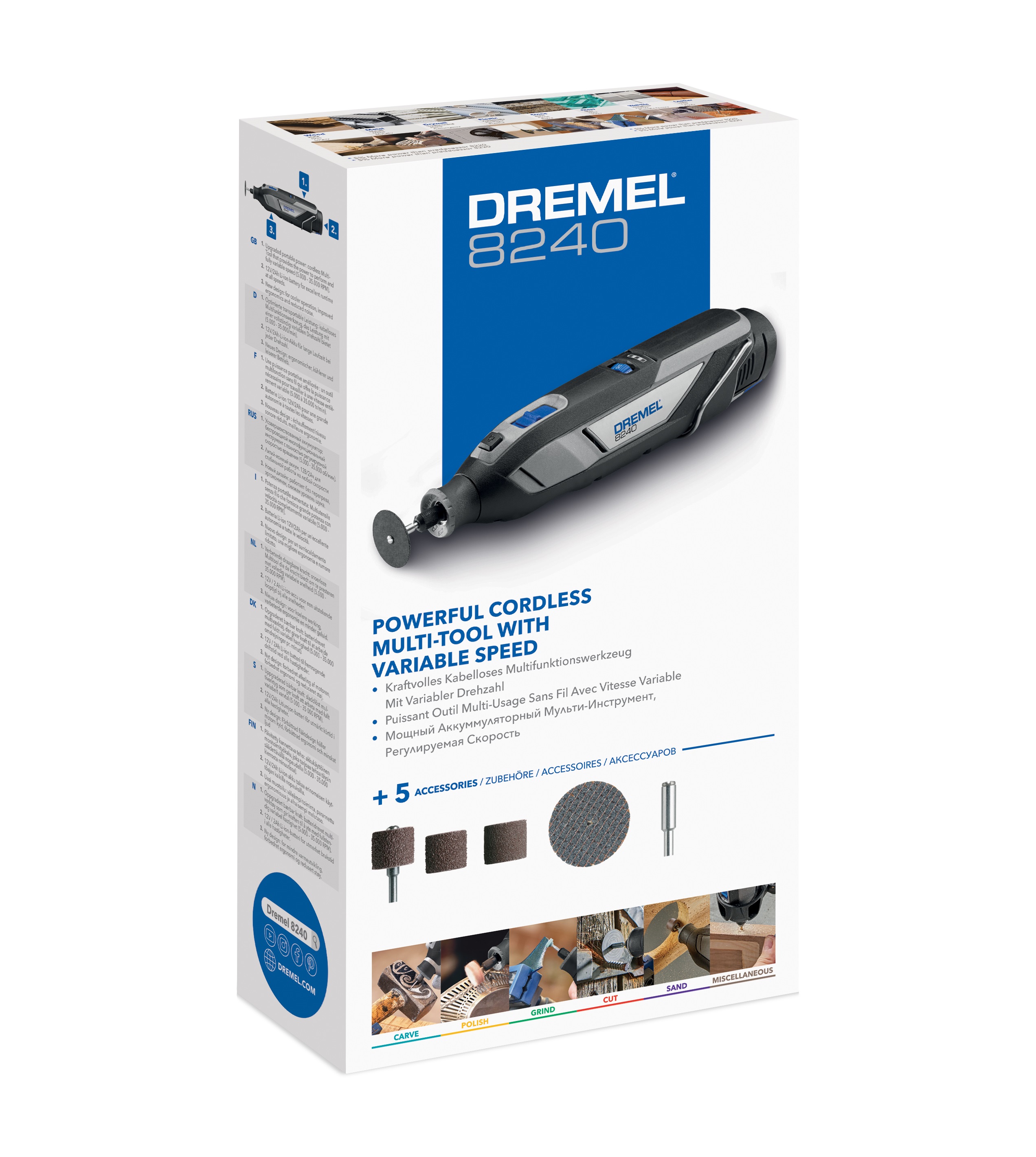 f0138240jb Dremel 8240 Dremel 8240 Cordless Multi-Cutter, Type G
