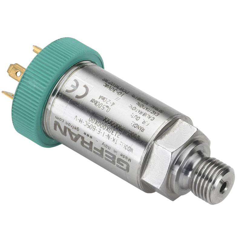 Gefran TK Series Pressure Sensor, Current/Voltage Output 0 bar, Relative Reading 350 bar