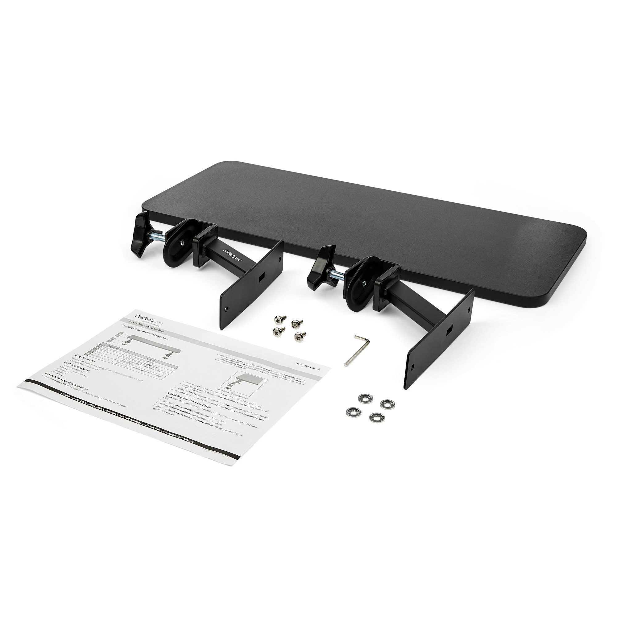 mnriserclmp StarTech.com MNRISERCLMP 1 Monitor Riser, 32in Max Screen Size, 20kg Max Load