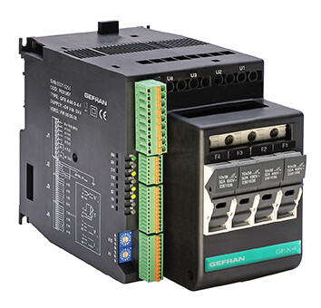 Gefran GFX4 DIN Rail Controller 10 Input, 4 Output SSR 32V dc Temperature Controller