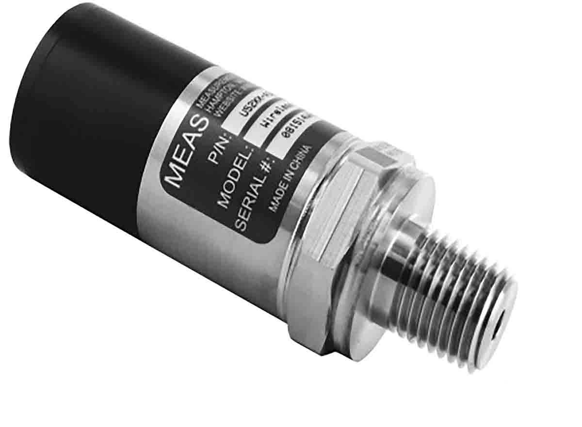 TE Connectivity Gauge Pressure Sensor, 20bar Operating Max, 20000psi Overload Max
