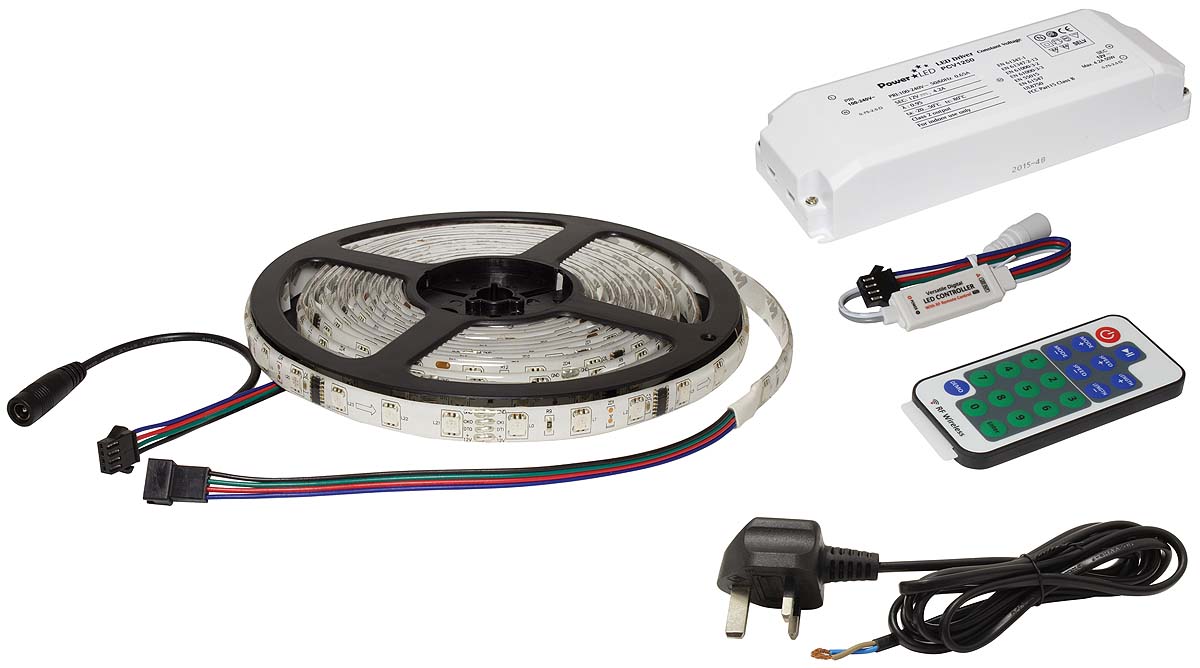 PowerLED F10-RGBD-12-48-65-KIT LED Light Kit Digital RGBD Colour-Chasing