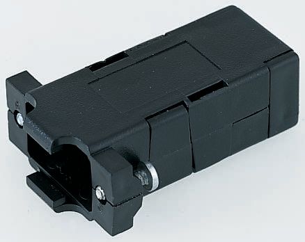 FCT from Molex F1069 Series ABS Straight D-Sub Backshell, 15 Way