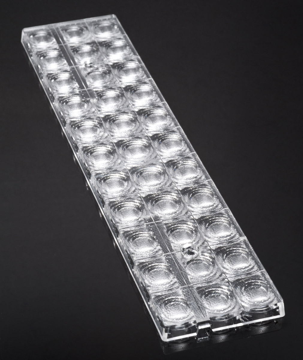 Ledil F13853_FLORENCE-Z90, FLORENCE Series LED Lens 86 to 95° Rectangular Beam