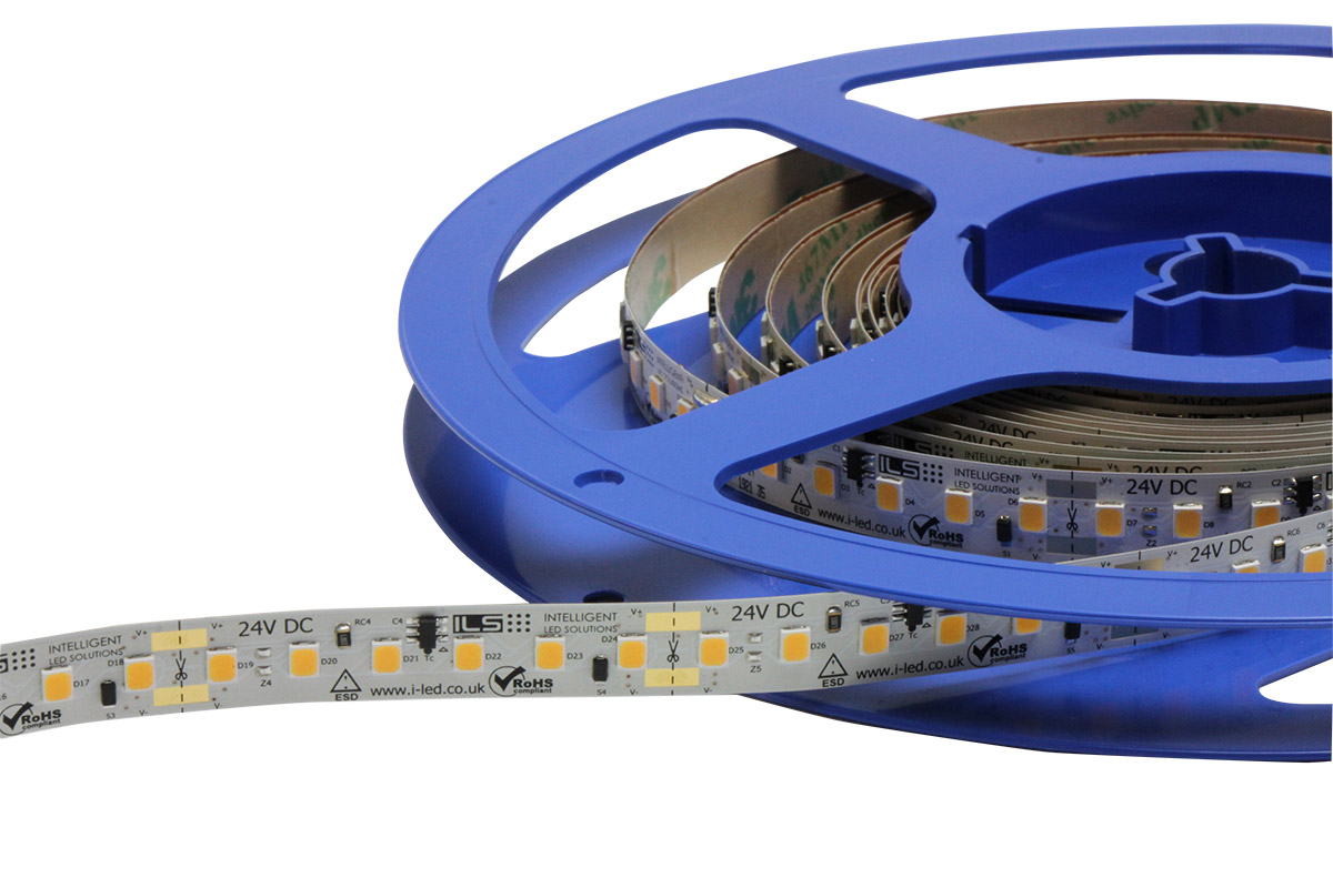 Intelligent LED Solutions 24V dc White LED Strip Light, 5500K Colour Temp