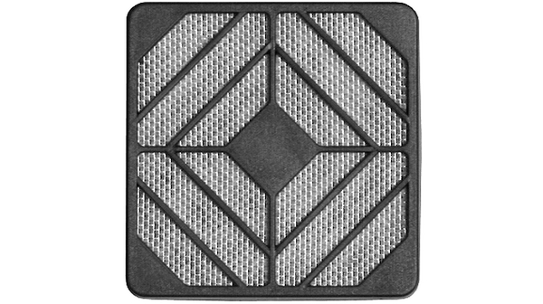 Fandis F150 Series Fan Filter for 150 mm Fans, Plastic Filter, Plastic Frame, 179 mm 179mm 24.5 mm