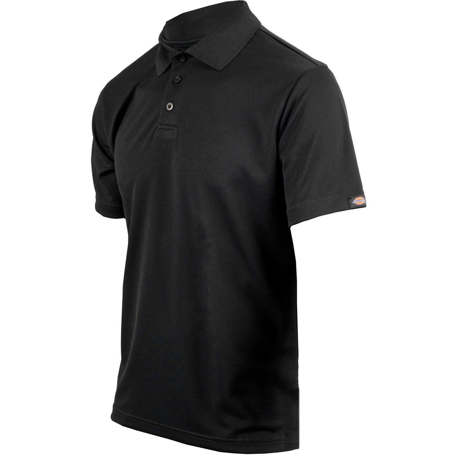 dk0a4ylablk1 Dickies DK0A4YLA Black Polo Shirt, UK- XL, EUR- XL
