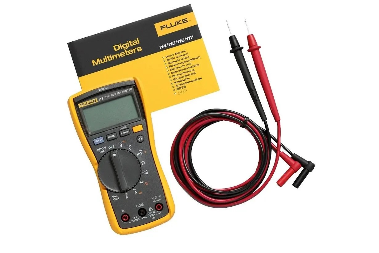 f1uke117323 Fluke 117 + 323 IMSK Multimeter Combo Multimeter Kit, UKAS