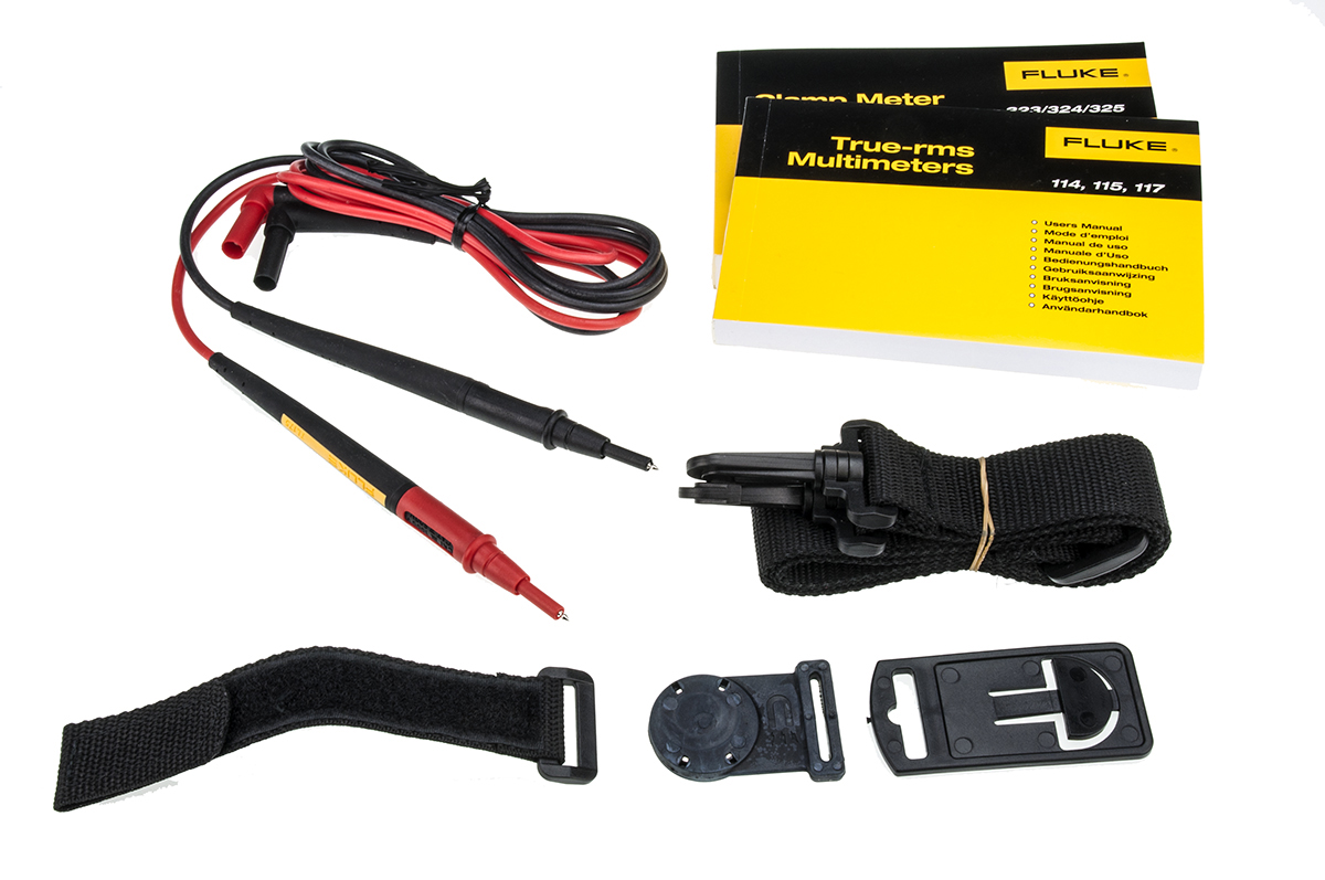 f1uke117323 Fluke 117 + 323 IMSK Multimeter Combo Multimeter Kit, UKAS