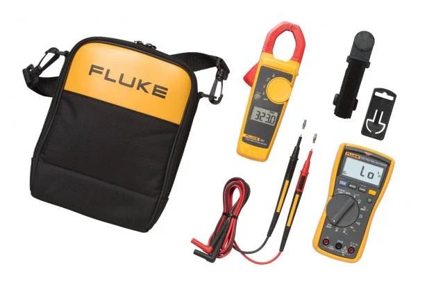 f1uke117323 Fluke 117 + 323 IMSK Multimeter Combo Multimeter Kit, UKAS