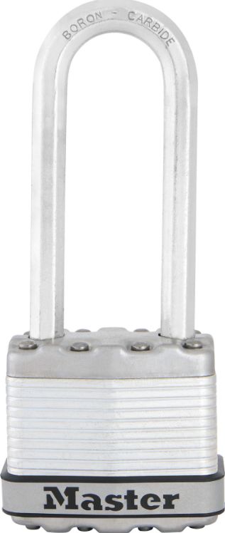 Master Lock Key Weatherproof Steel Padlock, 8mm Shackle