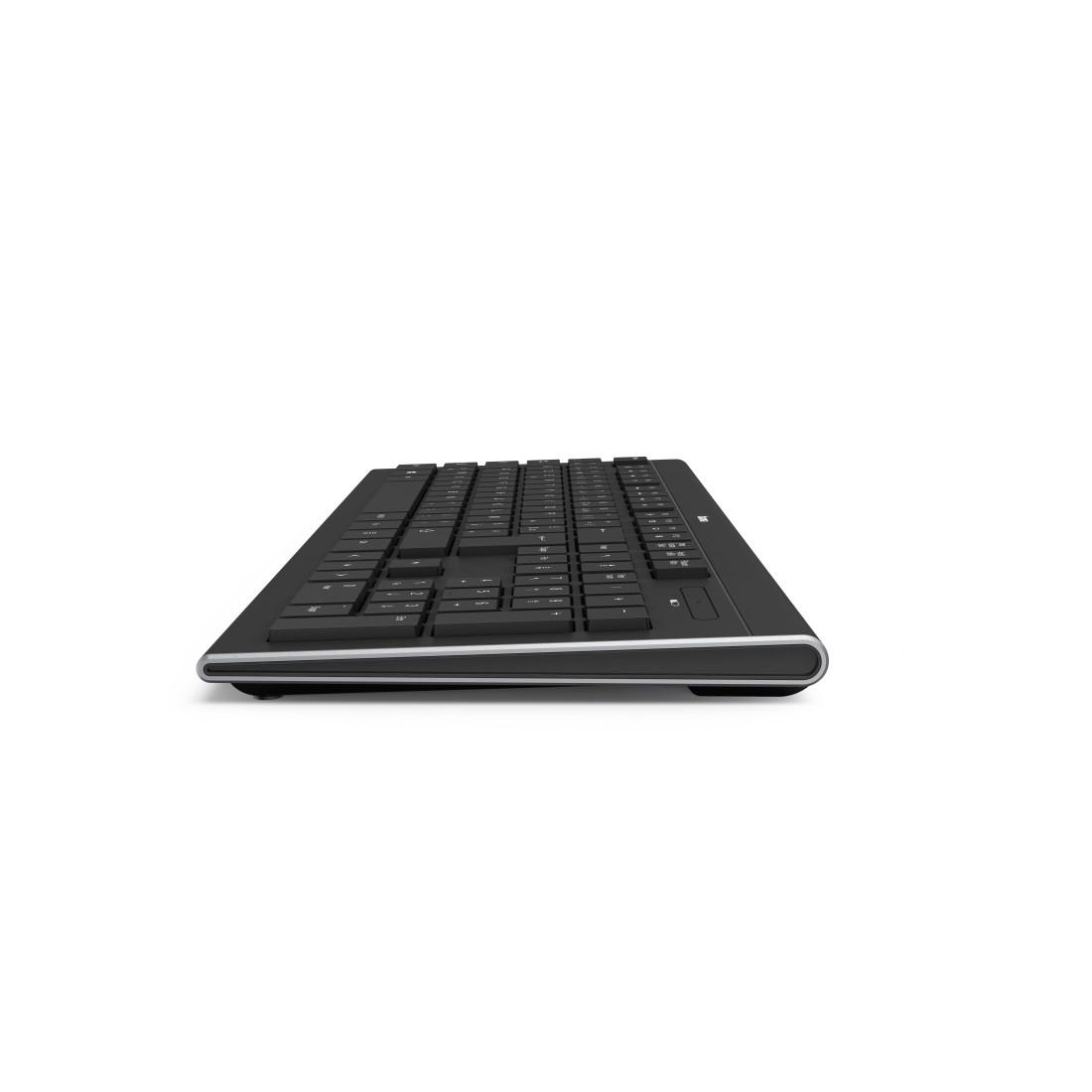 f2182664 Hama F2182664 Wireless Standard Keyboard & Mouse Set, AZERTY (France), Black