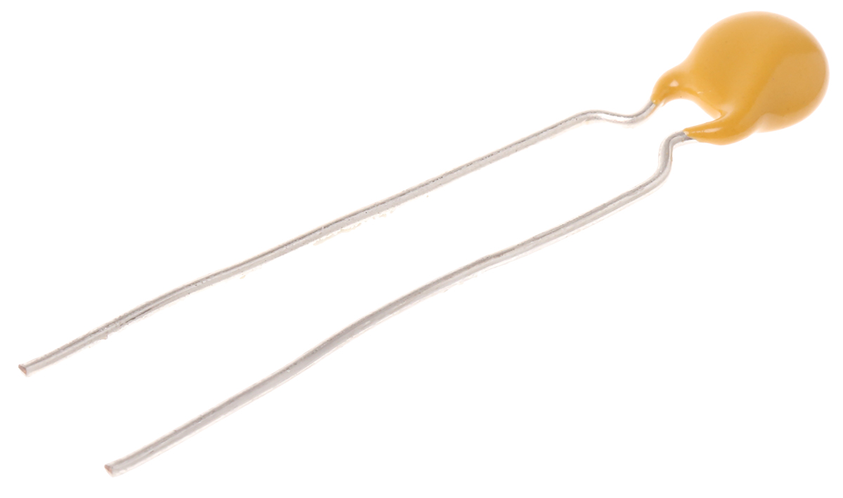f221k25y5rn6uk5r Vishay Single Layer Ceramic Capacitor 220 pF 1kV dc ±10 % Y5R Dielectric, F, Through Hole 125 °C Max Op. Temp.