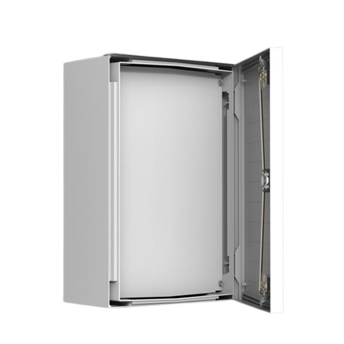 nVent HOFFMAN UFCP Series RAL 7035 Polyester Cover Plate, 635mm W, 835mm L for Use with Enclosures