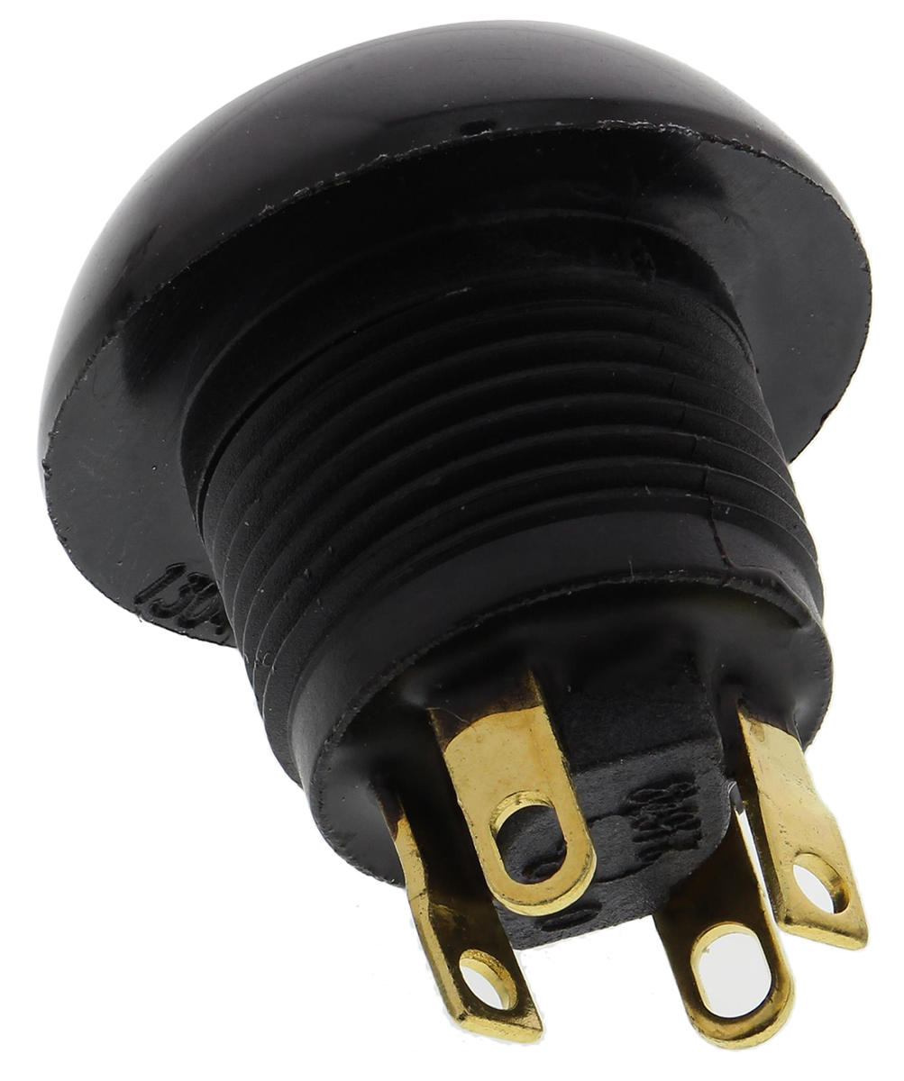 p9113125w Otto P9 Series Push Button Switch, Momentary, Panel, SPDT, Green LED, IP68, 28 V dc 115 V ac