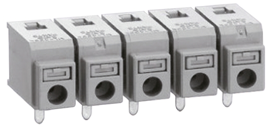 Sato Parts PCB Terminal Block, 2-Contact, 7.62mm Pitch, Through Hole Mount, 1-Row, Solder Termination
