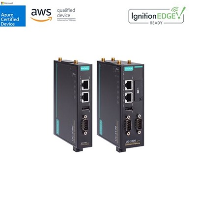 MOXA UC-3100, Industrial Computer, 7.56W, Cortex A8 1 GHz, 8 GB, Linux