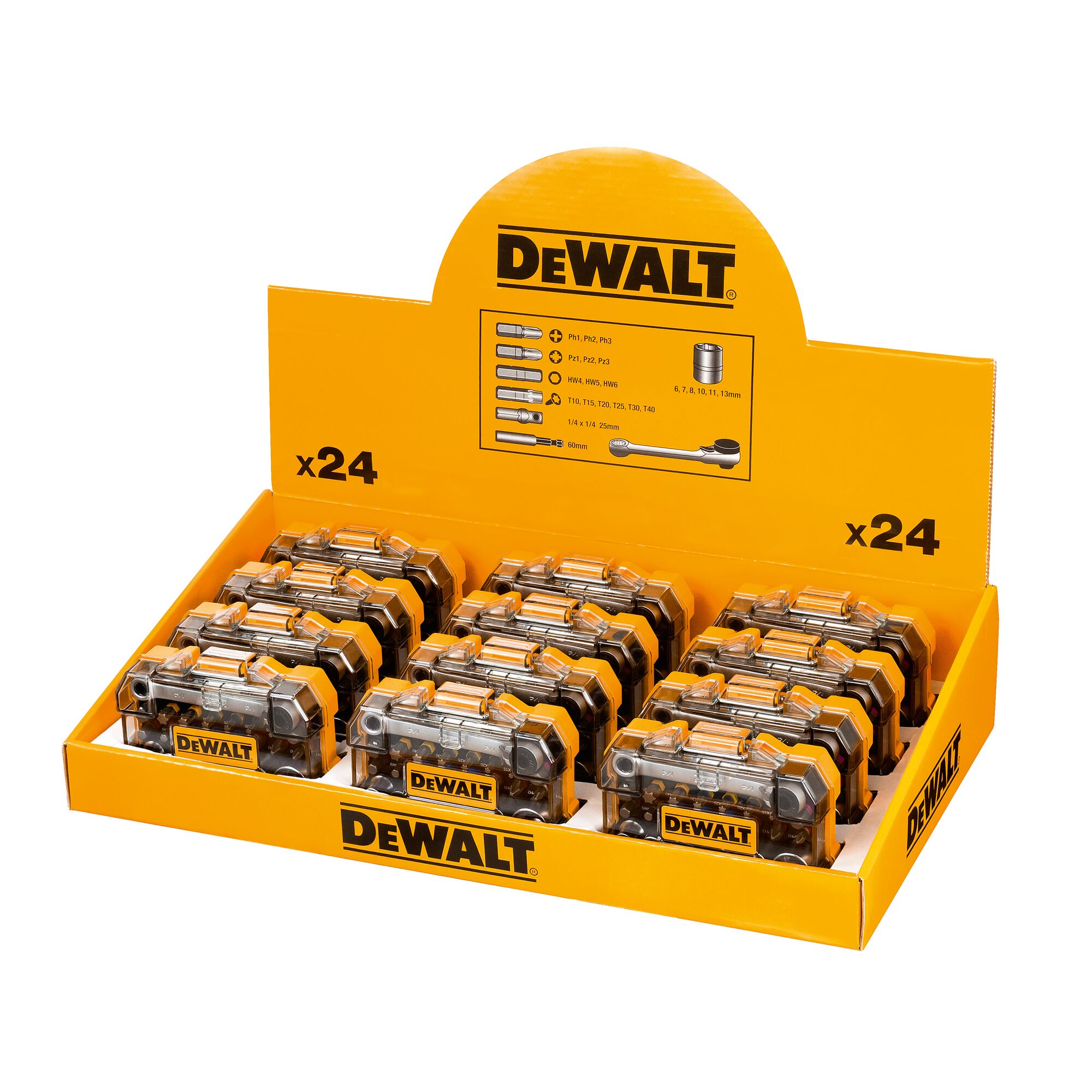 DeWALT Standard Screwdriver, 24-Piece