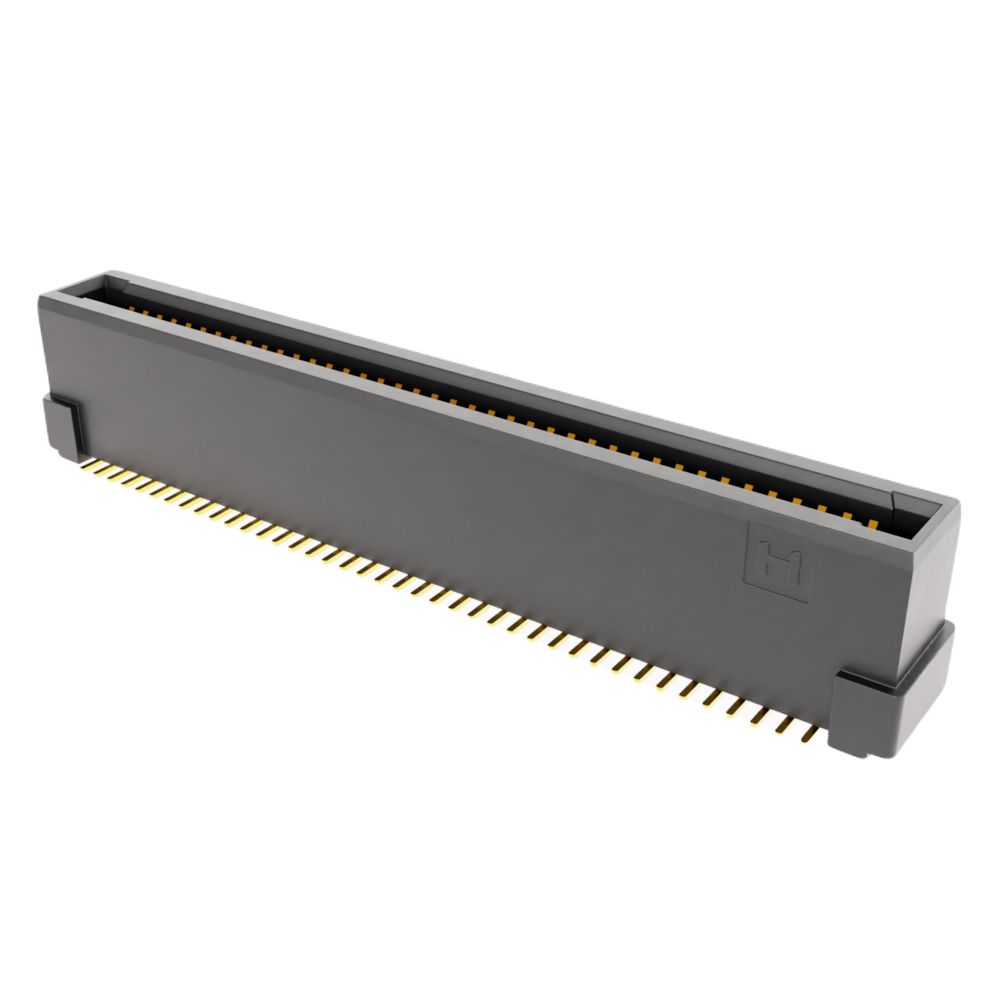 HARWIN FLECTO Series Vertical Surface PCB Header, 80 Contact(s), 0.8 mm Pitch, 2 Row, Shrouded