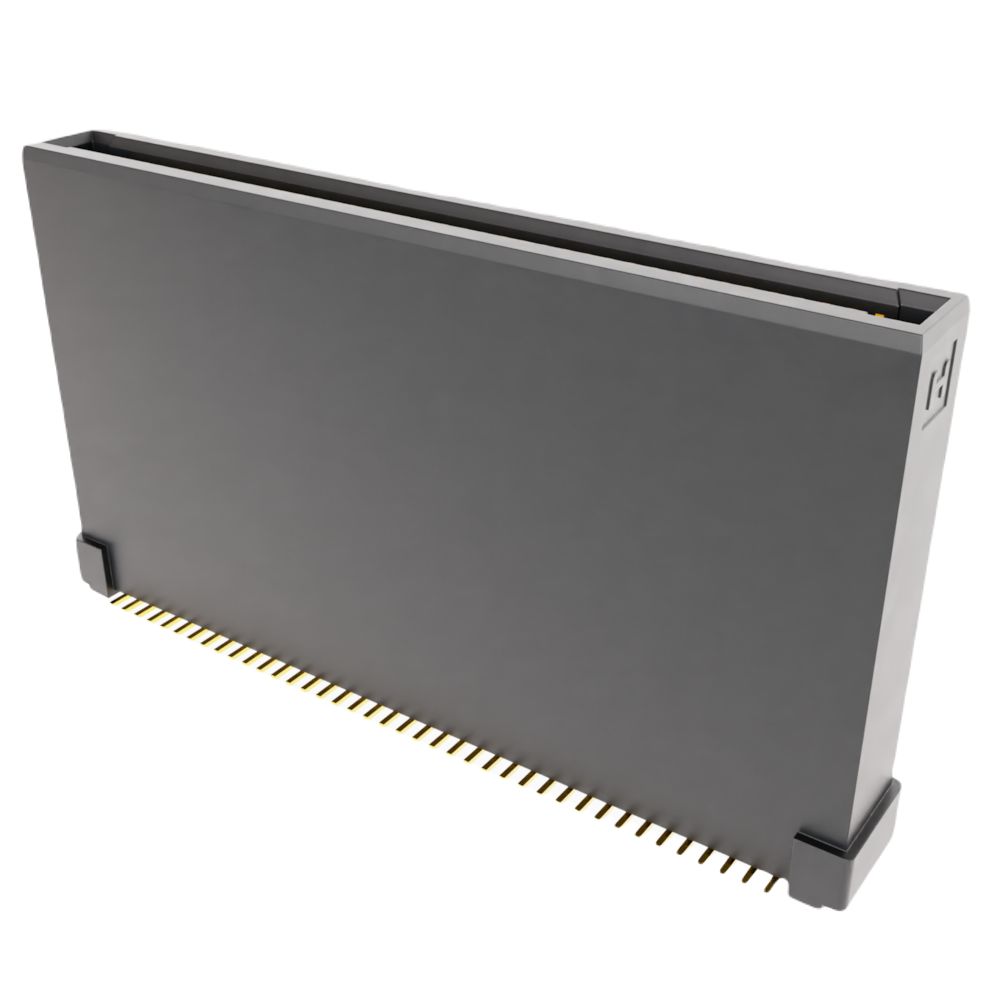 HARWIN FLECTO Series Vertical Surface PCB Header, 80 Contact(s), 0.8 mm Pitch, 2 Row, Shrouded