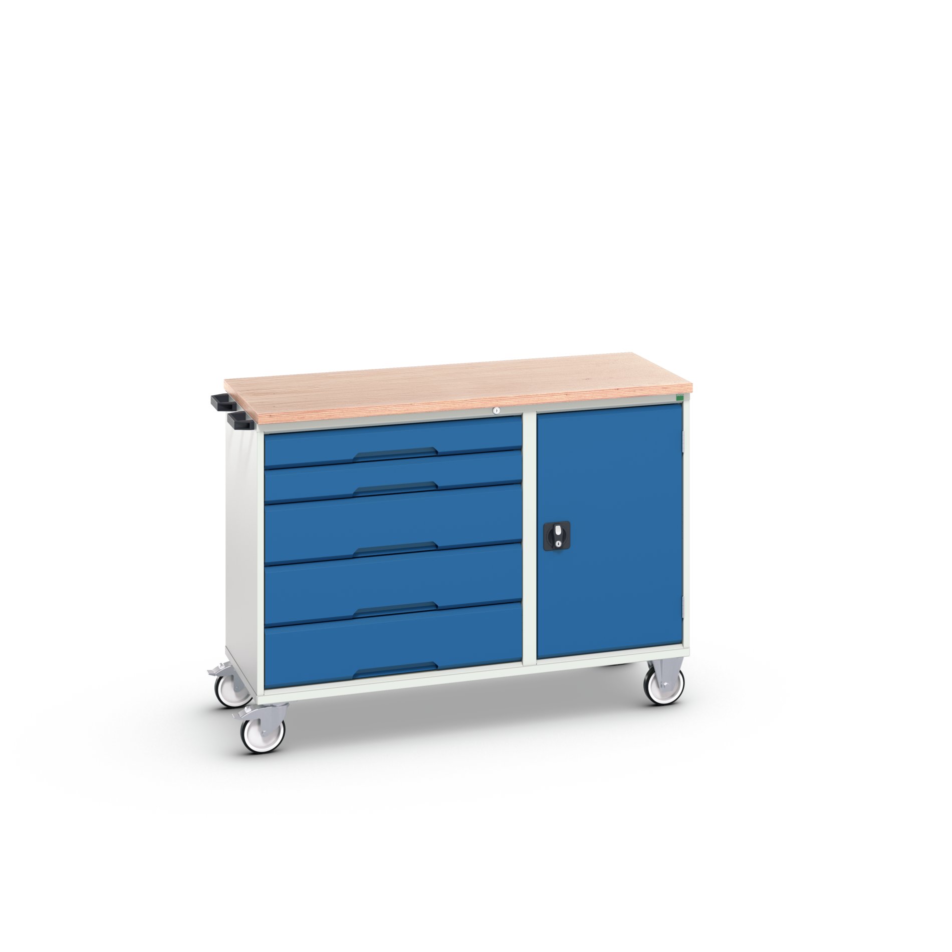 Steel Trolley Trolley, 1300 x 600 x 980mm, 200kg Load