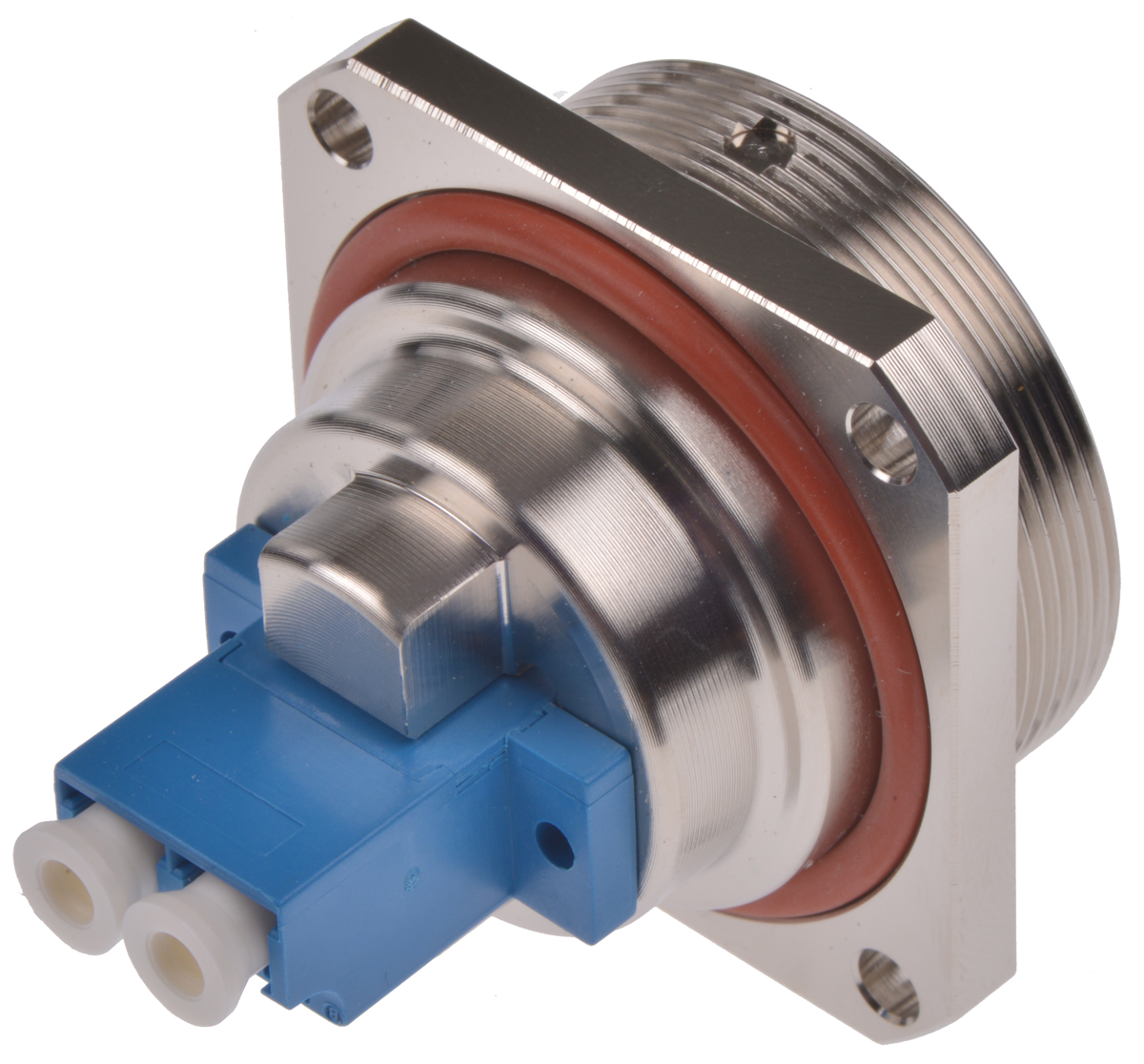 j68071a0000 Telegartner J68071A0000 LC to LC Multimode Duplex Fibre Optic Adapter, 0.2dB Insertion Loss