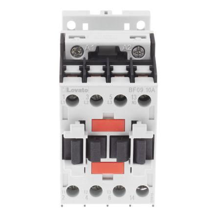 bf0910a110 BF 3 Pole Contactor, 9 A, 4 kW, 110 V ac Coil