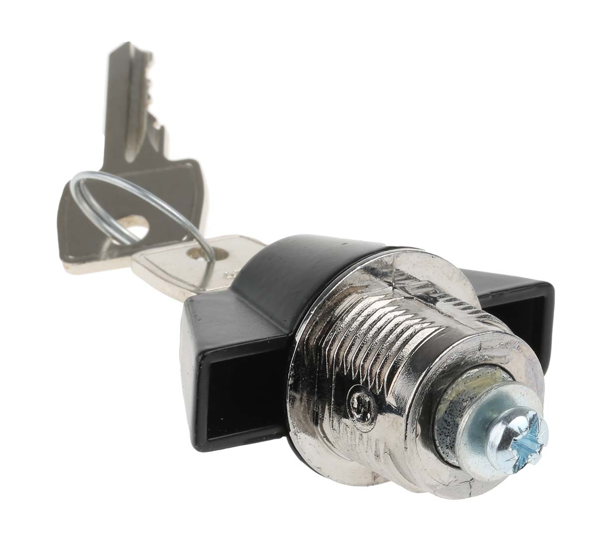 f383-01-1-455e Euro-Locks a Lowe & Fletcher group Company Camlock, 16 mm Panel-to-Tongue 23 x 20.2 mm, Key Unlock
