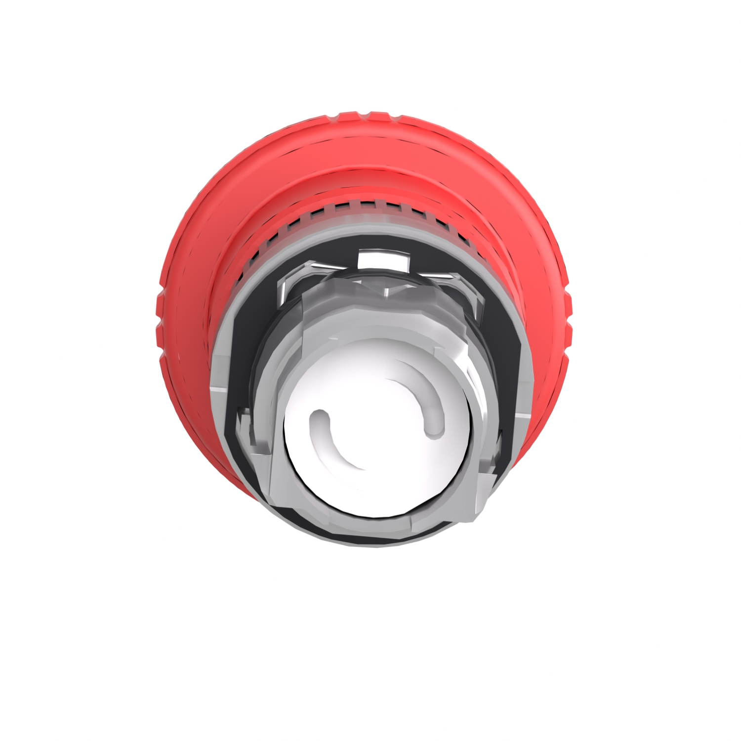 zb4bs844 Schneider Electric ZB4BS844, Red Illuminated Plastic Push Button Switch, Panel Mount