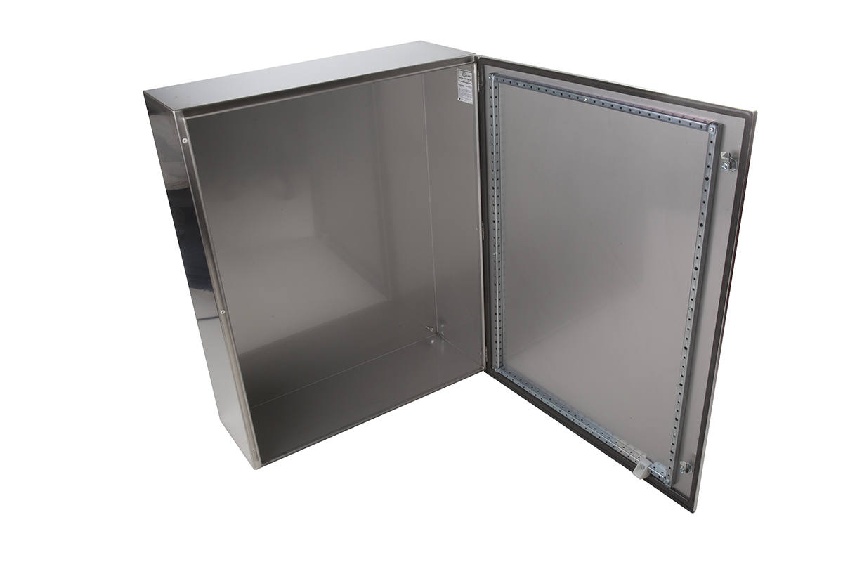 nsys3x10830 Spacial S3X IP66 Wall Box, 304 Stainless Steel, Unpainted, 1000 x 800 x 300mm
