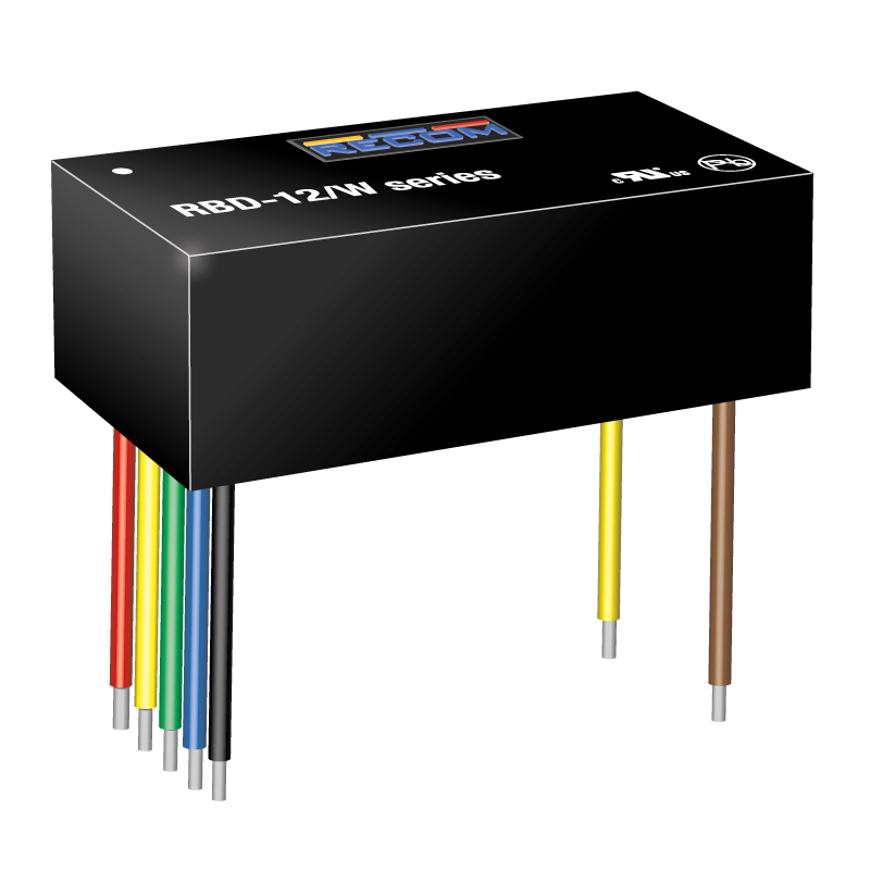 Recom LED Driver, 8 → 40V dc Output, 28W Output, 500mA Output, Constant Current Dimmable