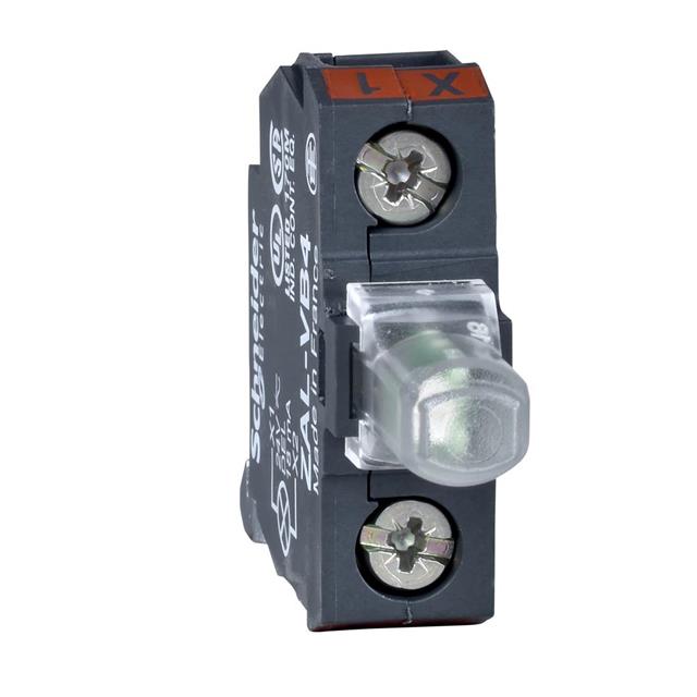 zalvm5 Schneider Electric Harmony ZALV Light Block LED Yellow 230 → 240 V Screw terminal