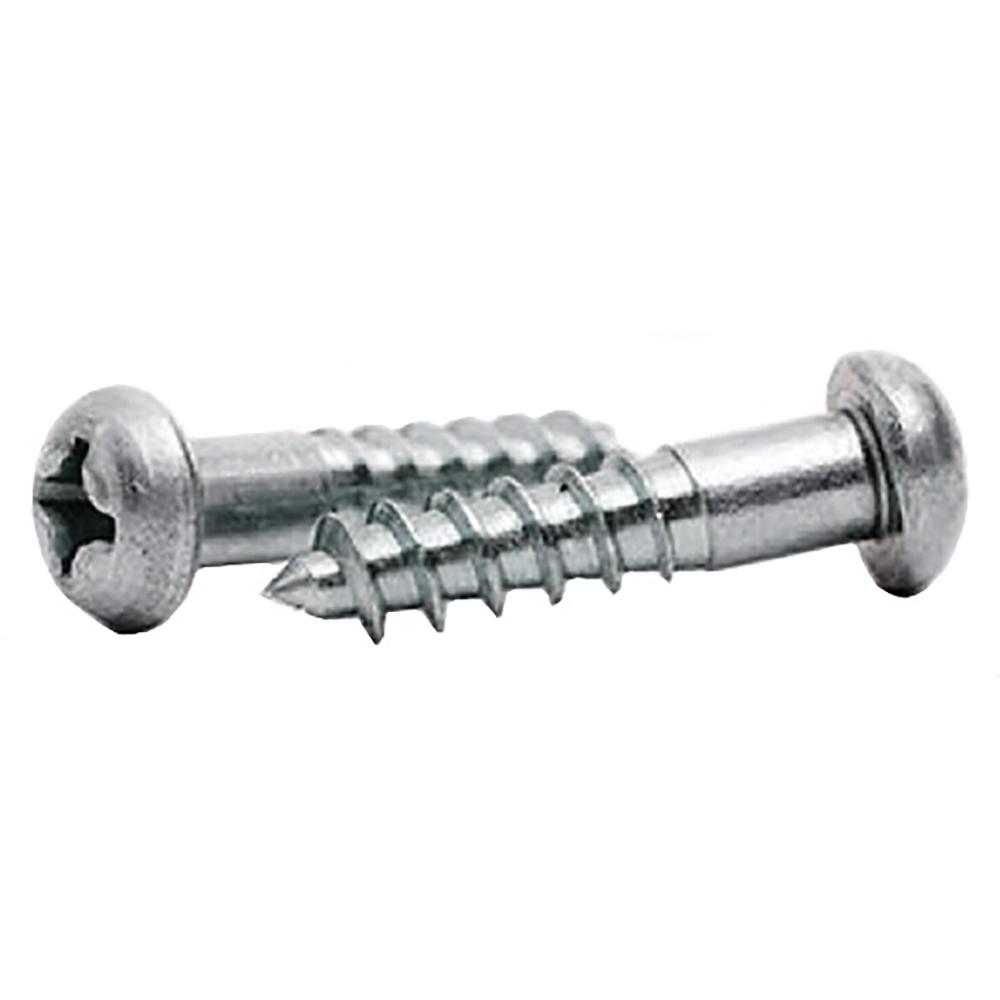 RS PRO Phillips Round Steel Wood Screw, Zinc Plated, #10 Thread, 1 1/2in Length