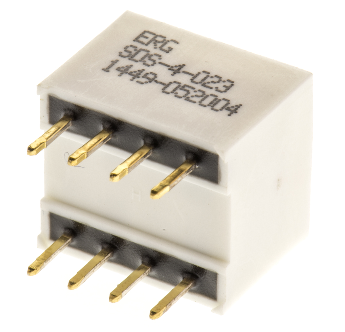 ed57370 ERG 4 Way Through Hole DIP Switch 4PST