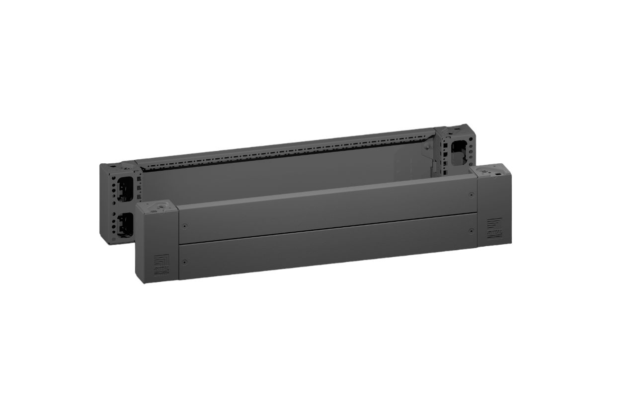 8660024 Rittal Front Trim Kit Base/Plinth Trim Panel for Use with VX Base/Plinth System