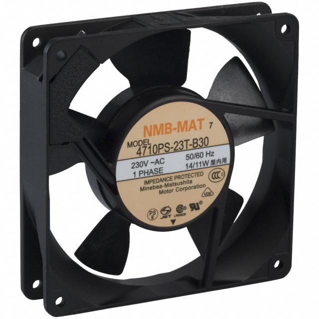 NMB Technologies Corporation 4710PS-23T-B30-A00 Axial AC Fan, 230V