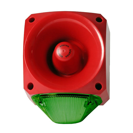 Klaxon PNC Series Green Continuous lighting Beacon, 10 → 60 V, Fixed, LED Bulb, IP66