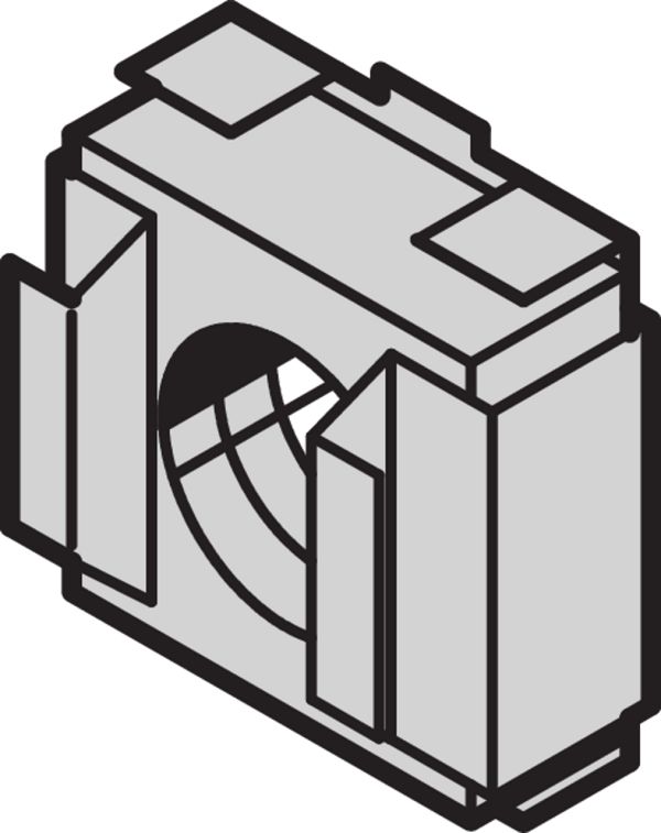 nVent SCHROFF Cage Nut for Use with Eurorack, Front Panels, Novastar, Varistar, Varistar CP, M6 Thread, 100 Piece(s)