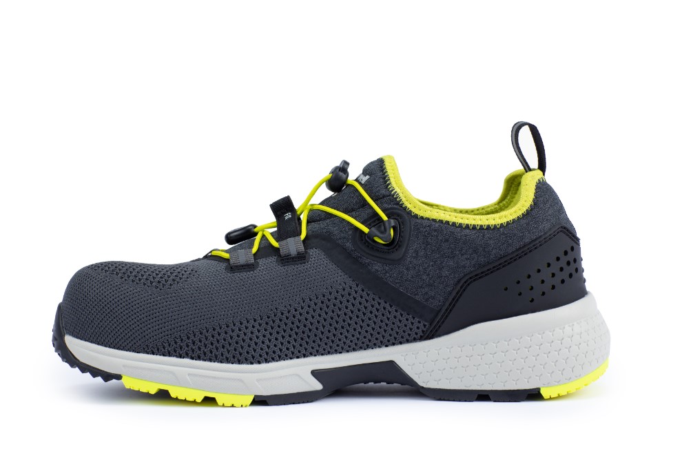 Honeywell Safety SPRINTER Unisex Grey, Yellow Composite  Toe Capped Safety Trainers, EU 46