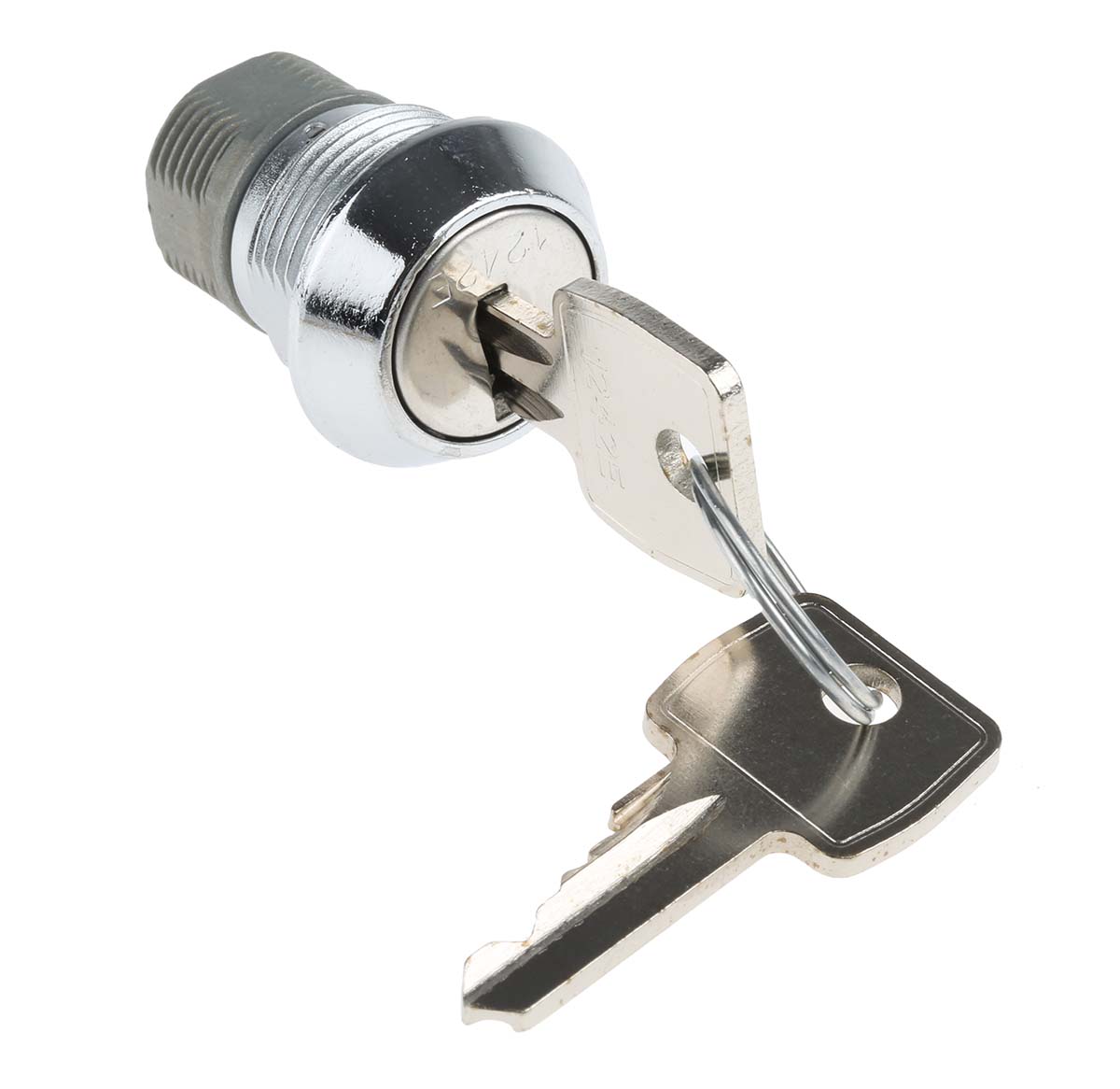 f5e-03-2-1242e Euro-Locks a Lowe & Fletcher group Company Camlock, 13 mm Panel-to-Tongue 20.1 x 17.6 mm, Key Unlock