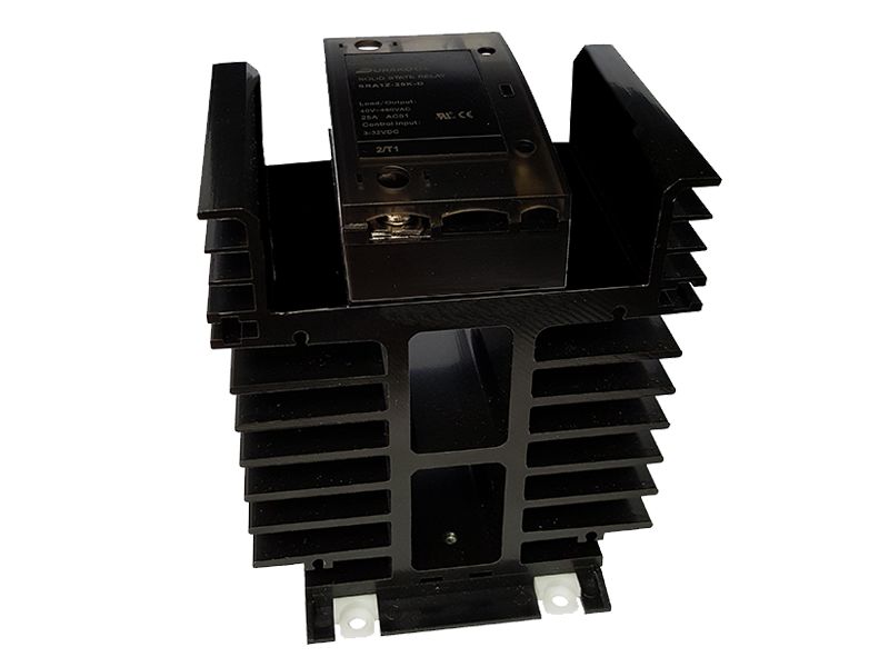 Durakool SDA1 Series Solid State Relay, 80 A Load, DIN Rail Mount, 480 V ac Load, 250 V ac Control