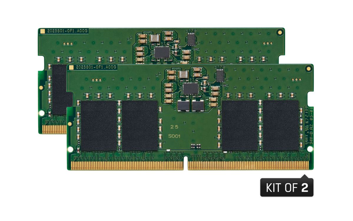 Kingston 16 GB DDR5 Laptop RAM, 4800MHz, SODIMM, 1.1V