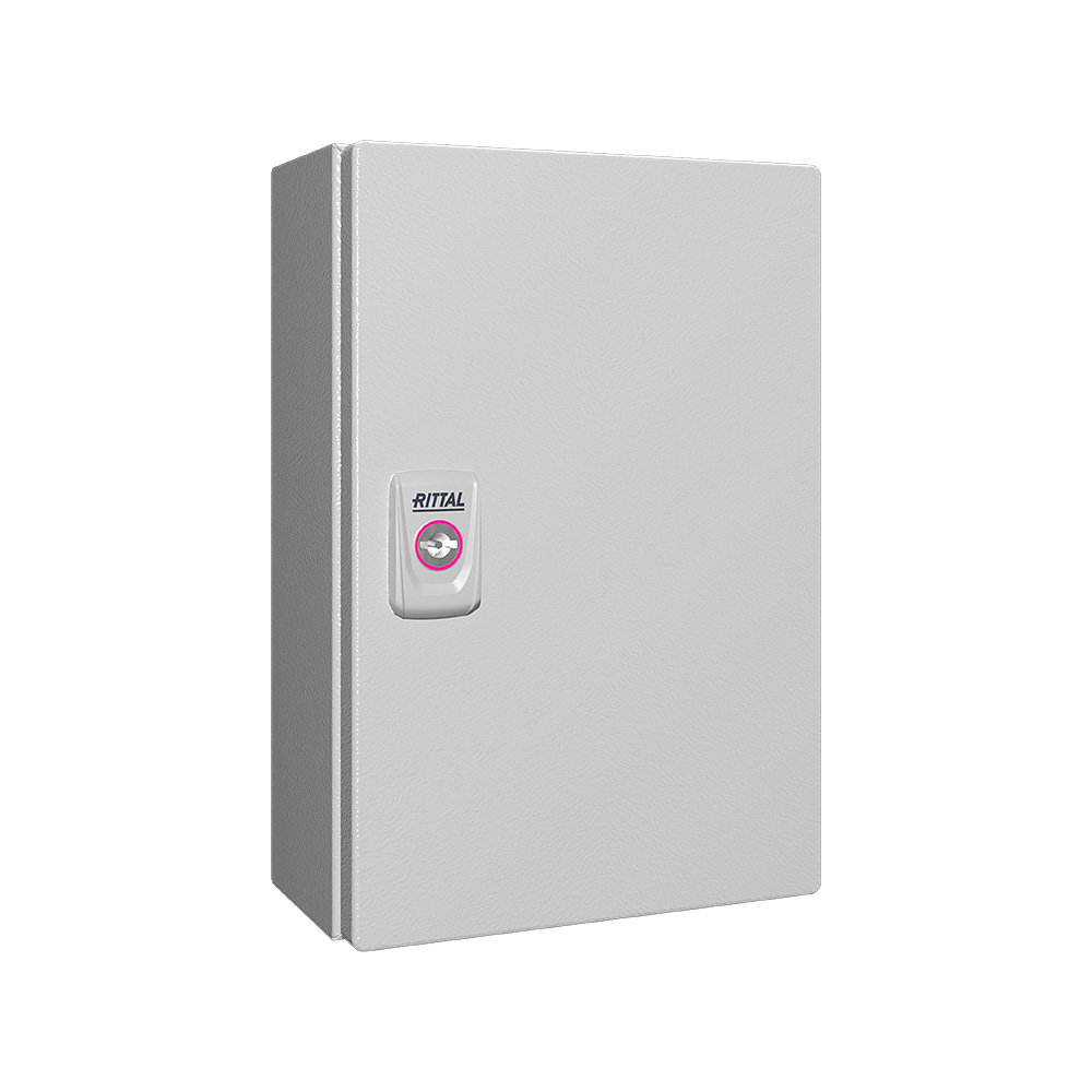 1554000 Rittal Sheet Steel Metal Enclosure, 120mm x 300 mm x 200 mm