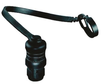 binder 620 Male Dust Cap IP67 Rated, Polymer