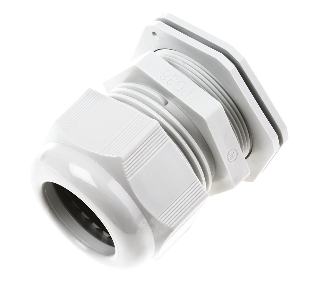 SIB SIB-TEC Series Grey Polyamide 6 Cable Gland, PG29 Thread, 14 mm min., 25 mm max., IP68