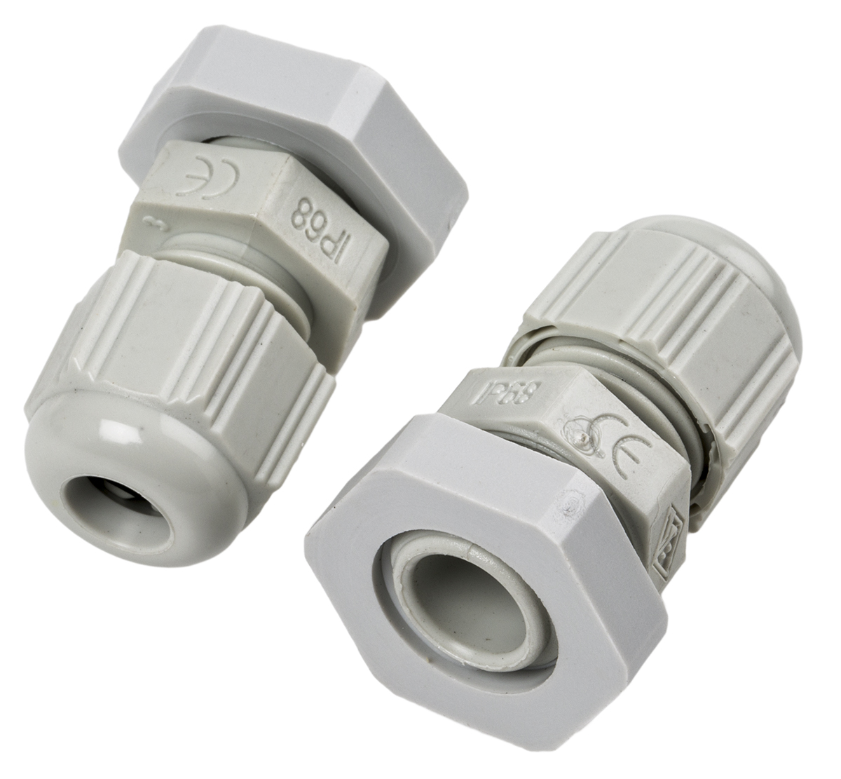SIB SIB-TEC Series Grey Polyamide 6 Cable Gland, M12 Thread, 2.5 mm min., 6.5 mm max., IP68