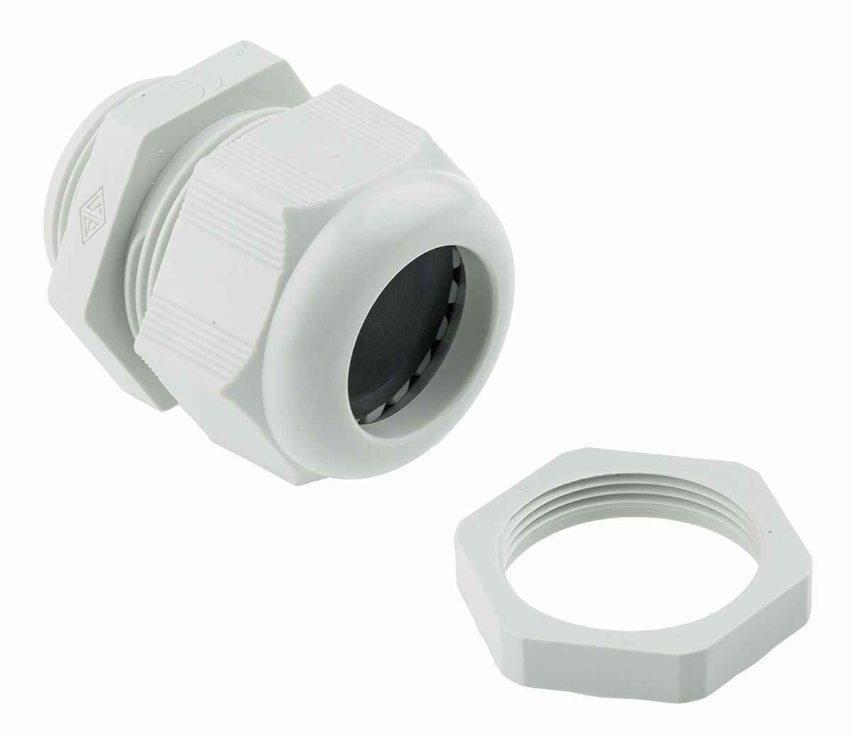 SIB SIB-TEC Series Grey Polyamide 6 Cable Gland, M32 Thread, 14 mm min., 25 mm max., IP68