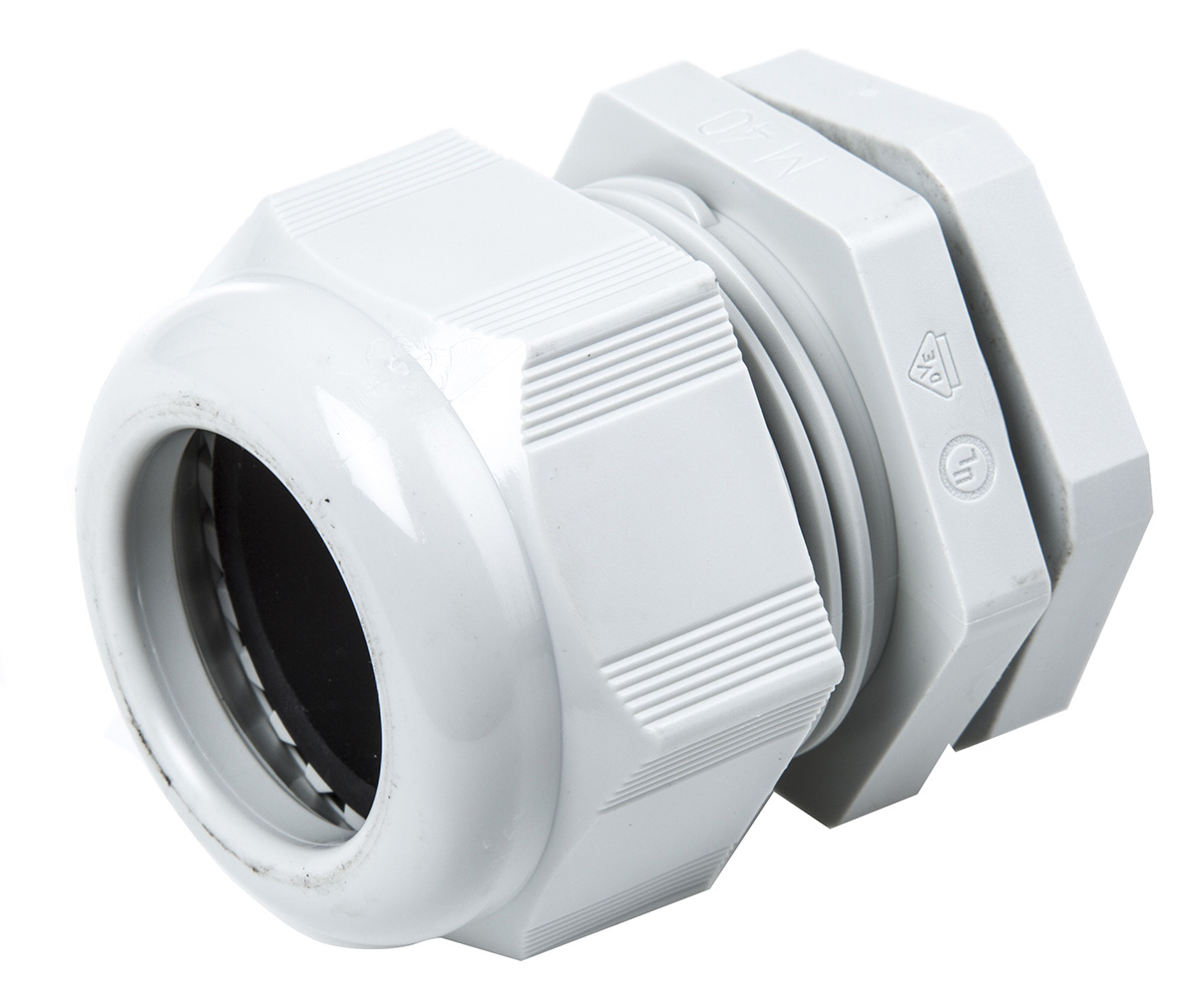 SIB SIB-TEC Series Grey Polyamide 6 Cable Gland, M40 Thread, 18 mm min., 32 mm max., IP68